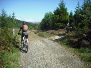 First descent on MBR route at Coed y Brenin.
