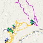 Brechfa Monster MTB route Google Maps