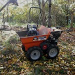 Brandon Hire muck truck power barrow.