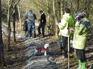 Trail building 6th March 2010.