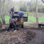 Trail building 1st Nov 2009