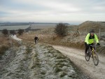 Riders on ridgeway.