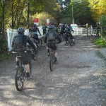 Railway crossing at Cannock Chase.