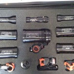 Exposure mountain bike lights demo pack.