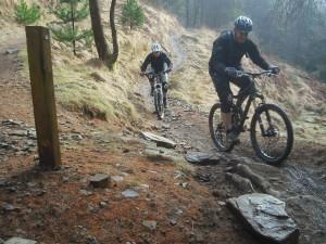 White's Level climb at Afan.