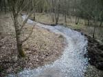 Big berm at Croft Trails.