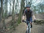 Rider near North Nibley.
