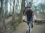 Rider near North Nibley.