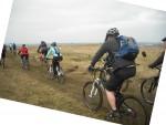 Group of riders near Barbury castle.