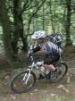 Women rider at Cwm Carn.