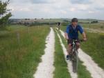 Rider near West Woods in Wiltshire.