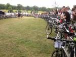 Race start at Sleepless in the Saddle 2011