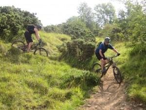 Cleeve Hill mountain biking.