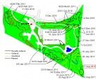 Croft trail map August 2011.