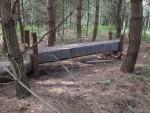 Raised plank at Croft Trail in Swindon.