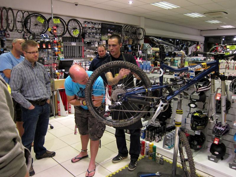 Wiltshire bike maintenance course Mountain Biking Swindon