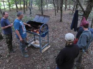 BBQ at the Croft Trail.