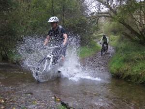 Water splash near Llanwrtyd Wells