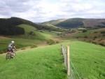 Hills in mid Wales.