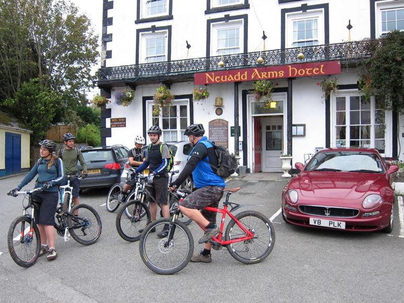 Neudd Arms in Llanwrtyd Wells.