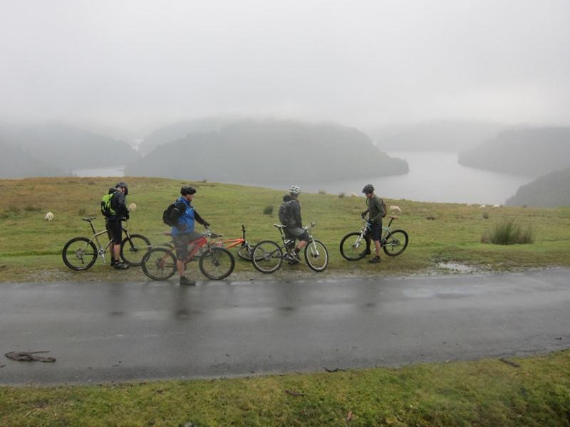 Llyn Brianne reservoir.