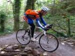 Cyclocross bike at Ashton Court.