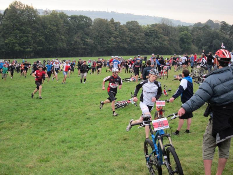 Le Mans start at Bristol Oktoberfest.