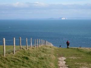 Isle of Wight from Ballard Point.