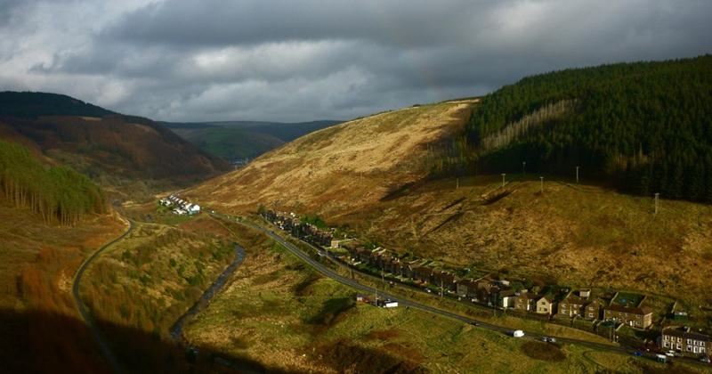 View from White's Level at Afan