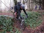 Steep ramp at Leigh Woods in Bristol.