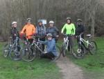 Group of women riders at the Croft Trail in Swindon.