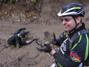 Mud at Brechfa.