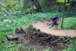 Another new berm at the Croft Trail in Swindon.