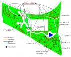 Croft Trail progress map March 3rd 2012.