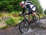 Rock step in mid Wales.