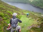 Elan valley reservoir view.