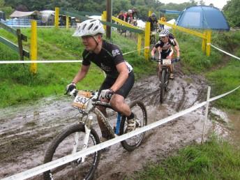 Rider on first lap of Bontrager Twentyfour 12