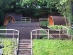 Blazing Bikes Shropshire camping pods