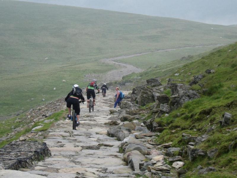 Descending Snowdon