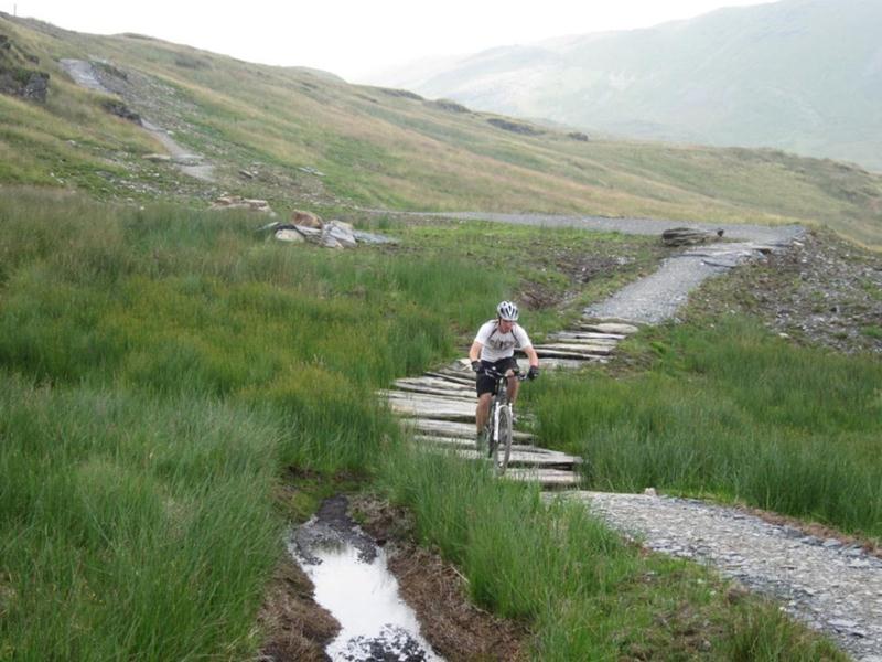 Ffestiniog mountain bike trail