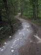 Repaired section at the Croft trail in Wiltshire.