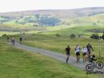 Fell runners near Stiperstones