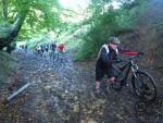 Steep climb near Uley.