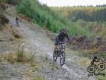 Fast descent near Brechfa.