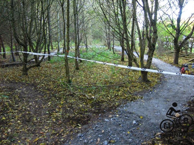 New trail at the Croft trail in Wiltshire.