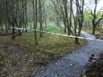 New trail at the Croft trail in Wiltshire.