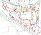 Mountain bike Swindon trail build map October 2012.