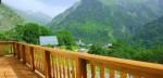 Balcony view from Chalet Melville in Venosc