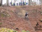 Quarry drop in Buckholt Wood near Cranham