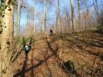 Steep slope near Cranham